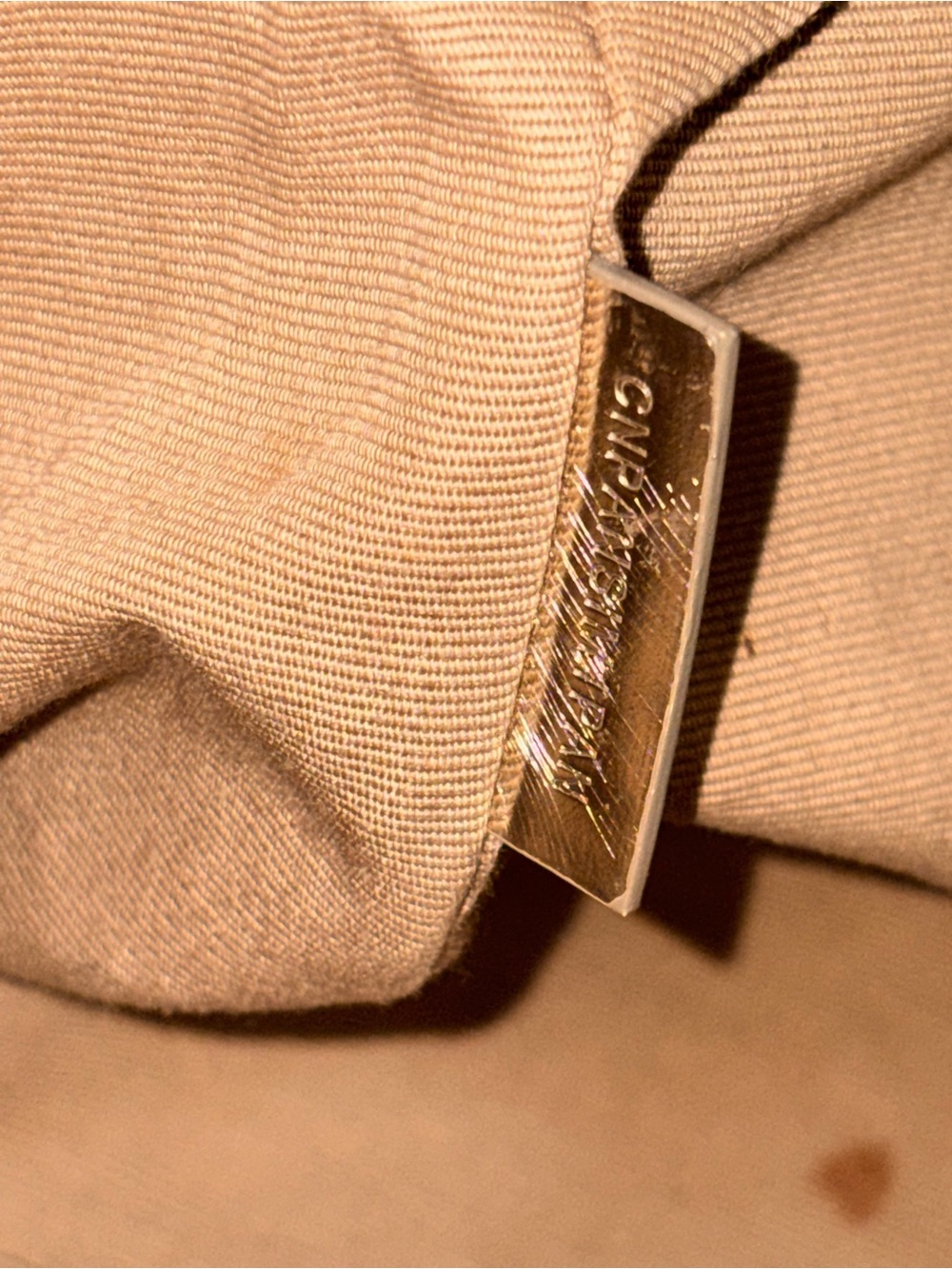 Burberry Shoulder Bag with Scarf Accent - Picture 14 of 15